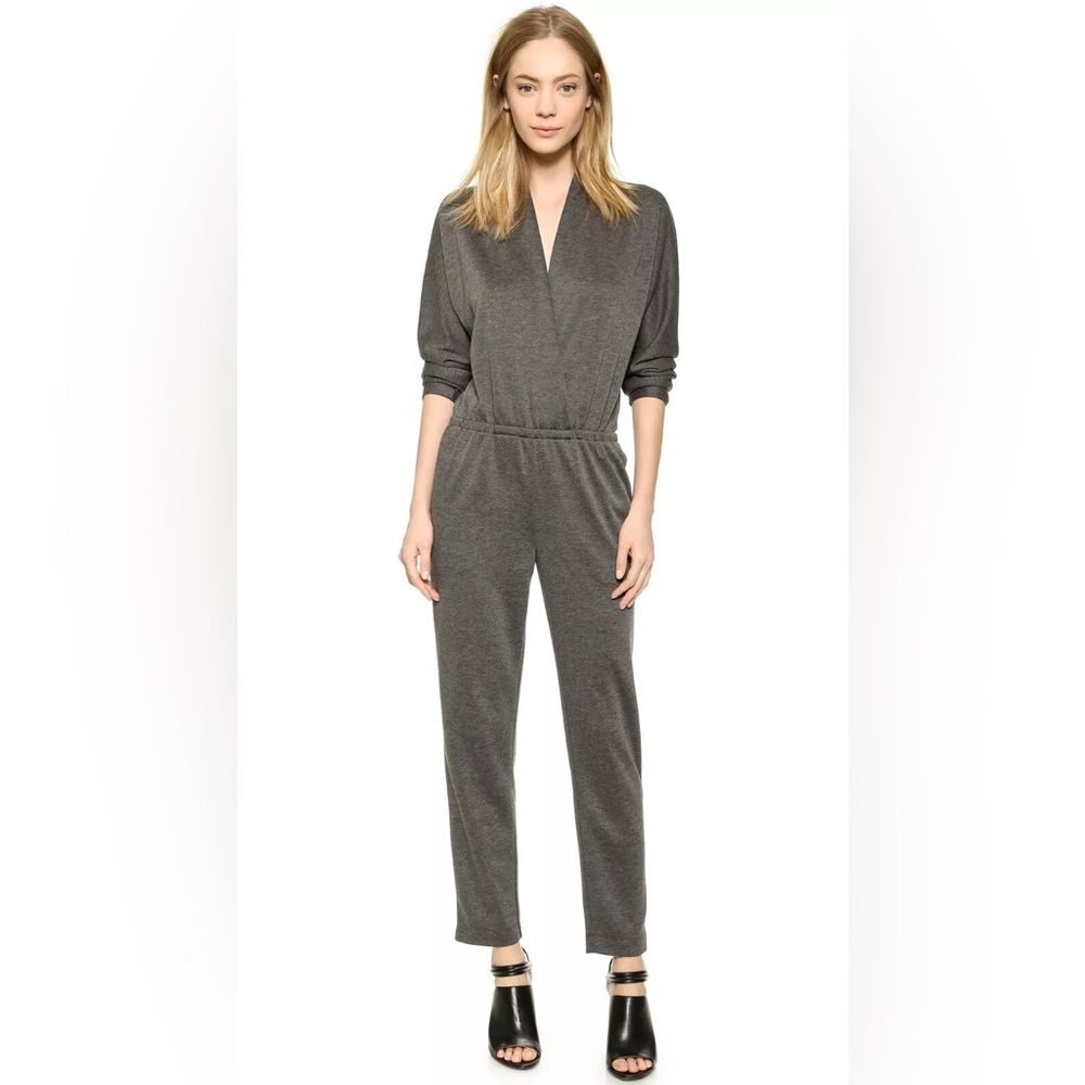 Club Monaco Gray Jumpsuit with Pockets Size US 0